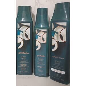 GOOD BATHS Ocean Bliss Coconut & Hibiscus Flower Bundle - NEW